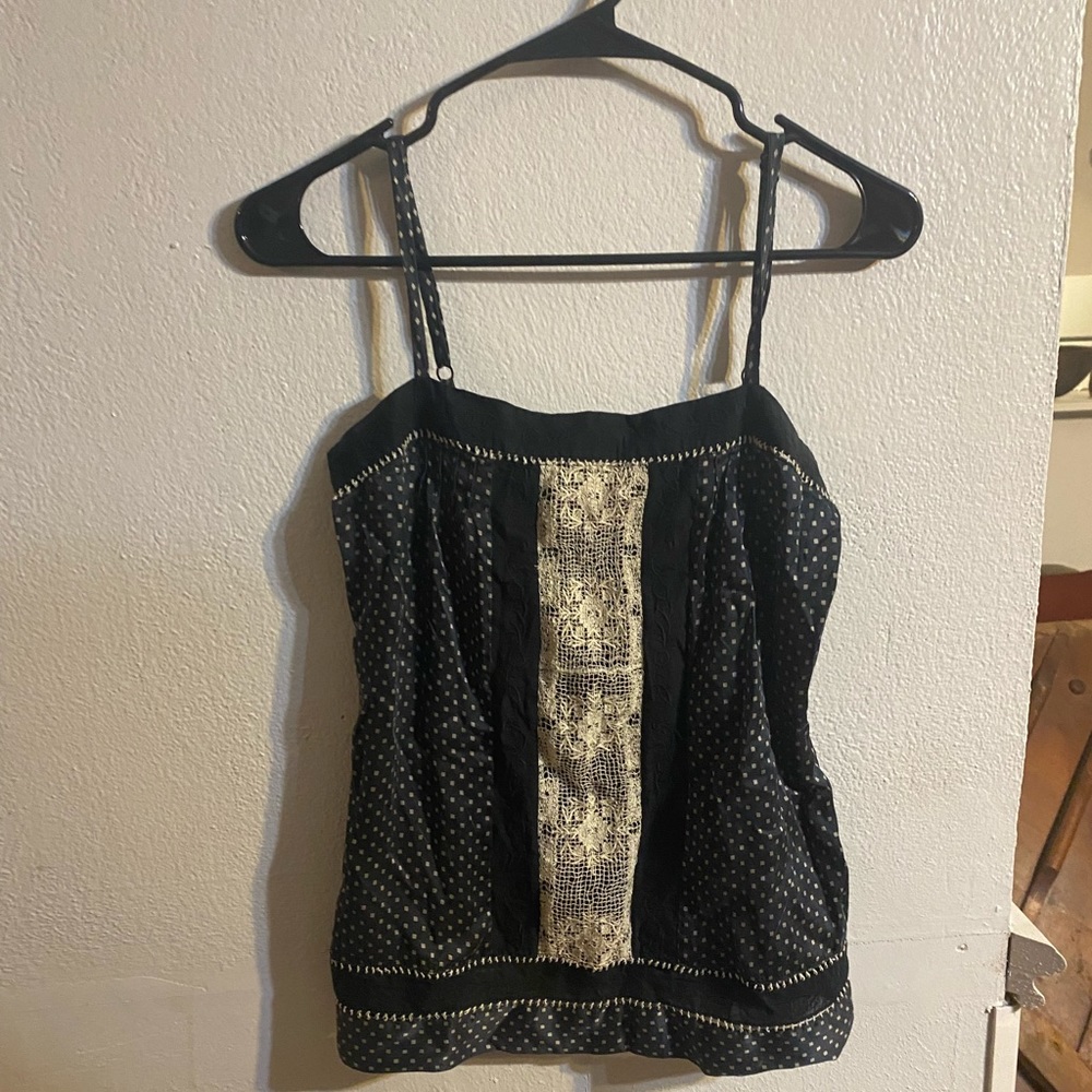 BCBG 100% silk tank
